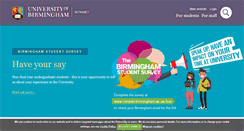 Desktop Screenshot of intranet.birmingham.ac.uk