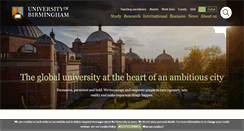 Desktop Screenshot of birmingham.ac.uk